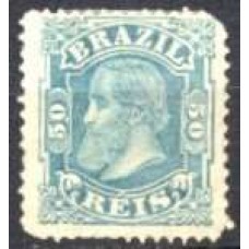 IM0053N.01-SELO DOM PEDRO II CABEÇA GRANDE, 50 RÉIS - 1885 - N