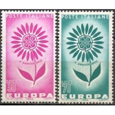 ITA0907N-SÉRIE EUROPA - ITÁLIA - 1964 - N