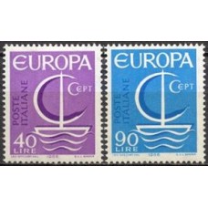 ITA0955N-SÉRIE EUROPA - ITÁLIA - 1966 - N