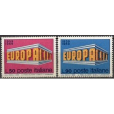 ITA1034M-SÉRIE EUROPA - ITÁLIA - 1969 - MINT
