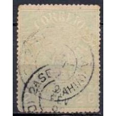 JO0023UD.01-SELO JORNAIS CRUZEIRO DO SUL DENTEAÇÃO 13, 20 RÉIS VERDE - 1890 - U