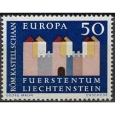 LIE0388M-SELO SÉRIE EUROPA - LIECHTENSTEIN - 1964 - MINT