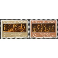LIE0807N-SÉRIE EUROPA - ANO EUROPEU DA MÚSICA - LIECHTENSTEIN - 1985 - N