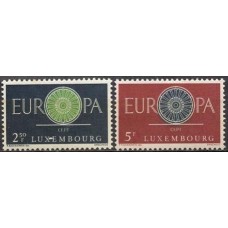 LUX0587N-SÉRIE EUROPA - LUXEMBURGO - 1960 - N