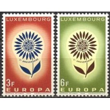 LUX0648M-SÉRIE EUROPA - LUXEMBURGO - 1964 - MINT