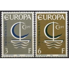 LUX0684M-SÉRIE EUROPA - LUXEMBURGO - 1966 - MINT