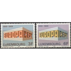 LUX0738M-SÉRIE EUROPA - LUXEMBURGO - 1969 - MINT