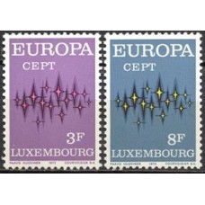 LUX0796M-SÉRIE EUROPA - LUXEMBURGO - 1972 - MINT