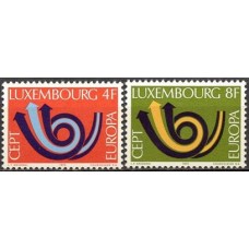 LUX0812N-SÉRIE EUROPA - LUXEMBURGO - 1973 - N