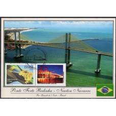 MN2677.03-MÁXIMO PERSONALIZADO BANDEIRA E IPÊ - PONTE NEWTON NAVARRO (NATAL/RN) - 2007 - CBC NATAL
