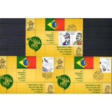 MN3227S.06-SÉRIE 3 MÁXIMOS LUBRAPEX 2012 - ESCRITORES- 2012 - CBCS SÃO PAULO, FORTALEZA E BRASÍLIA
