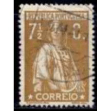 POR0213UA-SELO CERES, 7 1/2C PAPEL COUCHÊ - PORTUGAL - 1912/17 - U