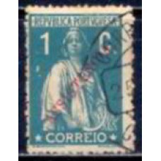 POR0222U-SELO COM SOBRECARGA ASSISTÊNCIA, 1C - PORTUGAL - 1912 - U