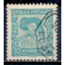 POR0579U-SELO DOM HENRIQUE, 10C - PORTUGAL - 1935/36 - U