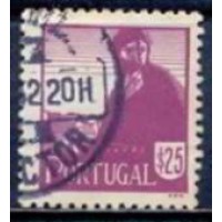 POR0620U-SELO TRAJES REGIONAIS, 25C - PORTUGAL - 1941 - U