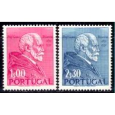 POR0764N-SÉRIE CENTENÁRIO DO PROFESSOR GOMES TEIXEIRA - PORTUGAL - 1952 - N