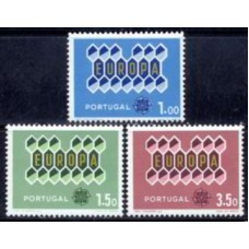 POR0908N-SÉRIE EUROPA - PORTUGAL - 1962 - N