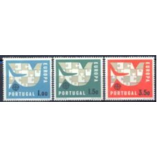POR0929N-SÉRIE EUROPA - PORTUGAL - 1963 - N