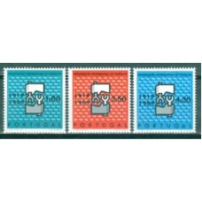 POR1057M-SÉRIE CINQUENTENÁRIO DA ORGANIZAÇÃO INTERNACIONAL DO TRABALHO - PORTUGAL  - 1969 - MINT