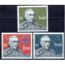 POR1080N-SÉRIE CENTENÁRIO DO NASCIMENTO DO MARECHAL CARMONA - PORTUGAL - 1970 - N