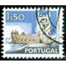 POR1138U.01-SELO VISTAS E MONUMENTOS, 1,50E - VERSO ANO 1972 - PORTUGAL - 1972 - U