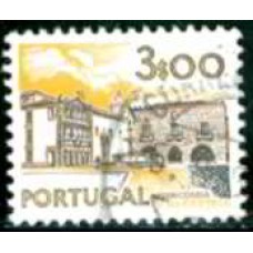 POR1139U.01-SELO VISTAS E MONUMENTOS, 3E - VERSO ANO 1972 - PORTUGAL - 1972 - U