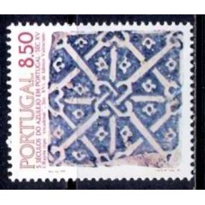 POR1506N-SELO 5 SÉCULOS DO AZULEJO EM PORTUGAL I - PORTUGAL - 1981 - N