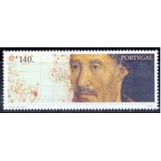 POR1982N-SELO 600º ANIVERSÁRIO DE NASCIMENTO DO INFANTE DOM HENRIQUE - PORTUGAL - 1994 - N