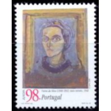 POR2101M-SELO SÉRIE EUROPA - MULHERES CÉLEBRES - PORTUGAL - 1996 - MINT