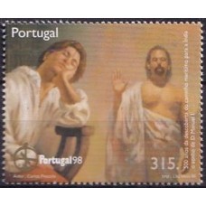 POR2142M-SELO 500º ANIVERSÁRIO DA DESCOBERTA DA ROTA MARÍTIMA ÀS ÍNDIAS (DO BLOCO) - PORTUGAL - 1996 - MINT