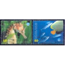 POR2230N-SÉRIE CENTENÁRIO DO AQUÁRIO VASCO DA GAMA - PORTUGAL - 1998 - N