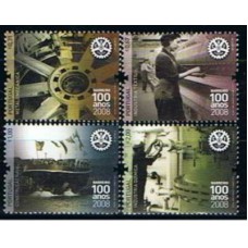 POR3303M-SÉRIE CENTENÁRIO DO GRUPO INDUSTRIAL CUF - PORTUGAL - 2008 - MINT