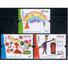 POR3339M-SÉRIE CORREIO ESCOLAR - PORTUGAL - 2008 - MINT