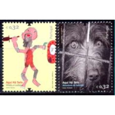 POR3455M-SÉRIE AQUI HÁ SELO - PORTUGAL - 2010 - MINT