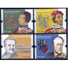 POR3484M-SÉRIE VULTOS DA HISTÓRIA E DA CULTURA PORTUGUESES - PORTUGAL - 2010 - MINT
