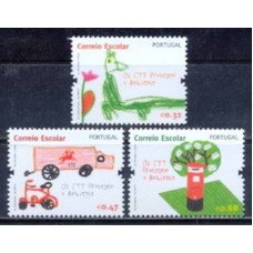 POR3558M-SÉRIE CORREIO ESCOLAR - PORTUGAL - 2010 - MINT