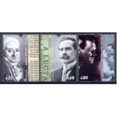 POR3678M-SÉRIE VULTOS DA HISTÓRIA E DA CULTURA - PORTUGAL - 2012 - MINT