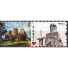 POR3696M-SELO GUIMARÃES CAPITAL EUROPEIA DA CULTURA 2012 (DO BLOCO) - PORTUGAL - 2012 - MINT
