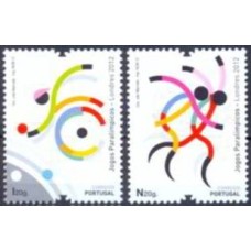POR3717M-SÉRIE JOGOS PARALÍMPICOS DE LONDRES - PORTUGAL - 2012 - MINT