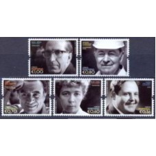 POR3806M-SÉRIE VULTOS DA HISTÓRIA E DA CULTURA - PORTUGAL - 2013 - MINT