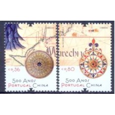 POR3819M-SÉRIE 500 ANOS DE RELAÇÕES DIPLOMÁTICAS PORTUGAL - CHINA - PORTUGAL - 2013 - MINT