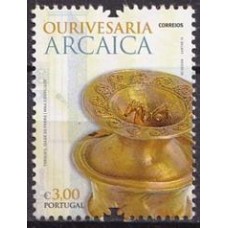 POR3842M-SELO OURIVESARIA ARCAICA (DO BLOCO) - PORTUGAL - 2013 - MINT