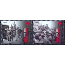 POR3898M-SÉRIE 40 ANOS DA REVOLUÇÃO DE 25 DE ABRIL - PORTUGAL - 2014 - MINT