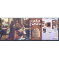 POR4086M-SELO MUSEUS CENTENÁRIOS - GRÃO VASCO - PORTUGAL - 2016 - MINT