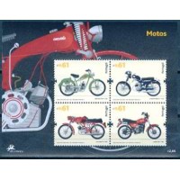 PORB263M-BLOCO MOTOS - PORTUGAL - 2007 - MINT PORB263M-BLOCO MOTOS - PORTUGAL - 2007 - MINT