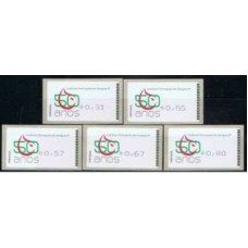 PORD112M-SÉRIE ETIQUETAS CINQUENTENÁRIO DO INSTITUTO PORTUGUÊS DO SANGUE, AMIEL - PORTUGAL - 2008 - MINT