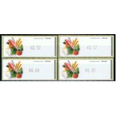 PORD131M-SÉRIE ETIQUETAS ALIMENTAÇÃO SAUDÁVEL, CROUZET - PORTUGAL - 2009 - MINT