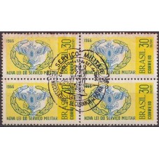 QC0553.04-QUADRA PROPAGANDA DA NOVA LEI MILITAR - 1966 - CBC GUANABARA - FERRUGEM ACENTUADA