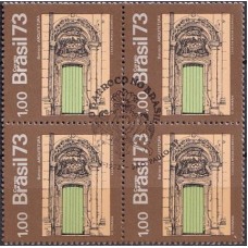 QC0814.04-QUADRA ARTE BARROCA DO BRASIL, ARQUITETURA - 1973 - CBC SÃO PAULO