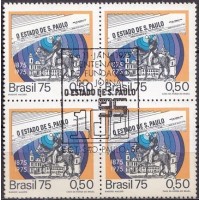 QC0872.01-QUADRA CENTENÁRIO DO JORNAL O ESTADO DE SÃO PAULO - 1975 - CBC SÃO PAULO